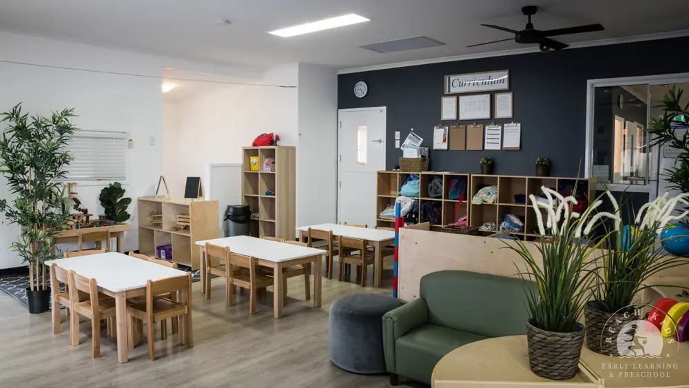A Beach Kids learning space filled with natural light