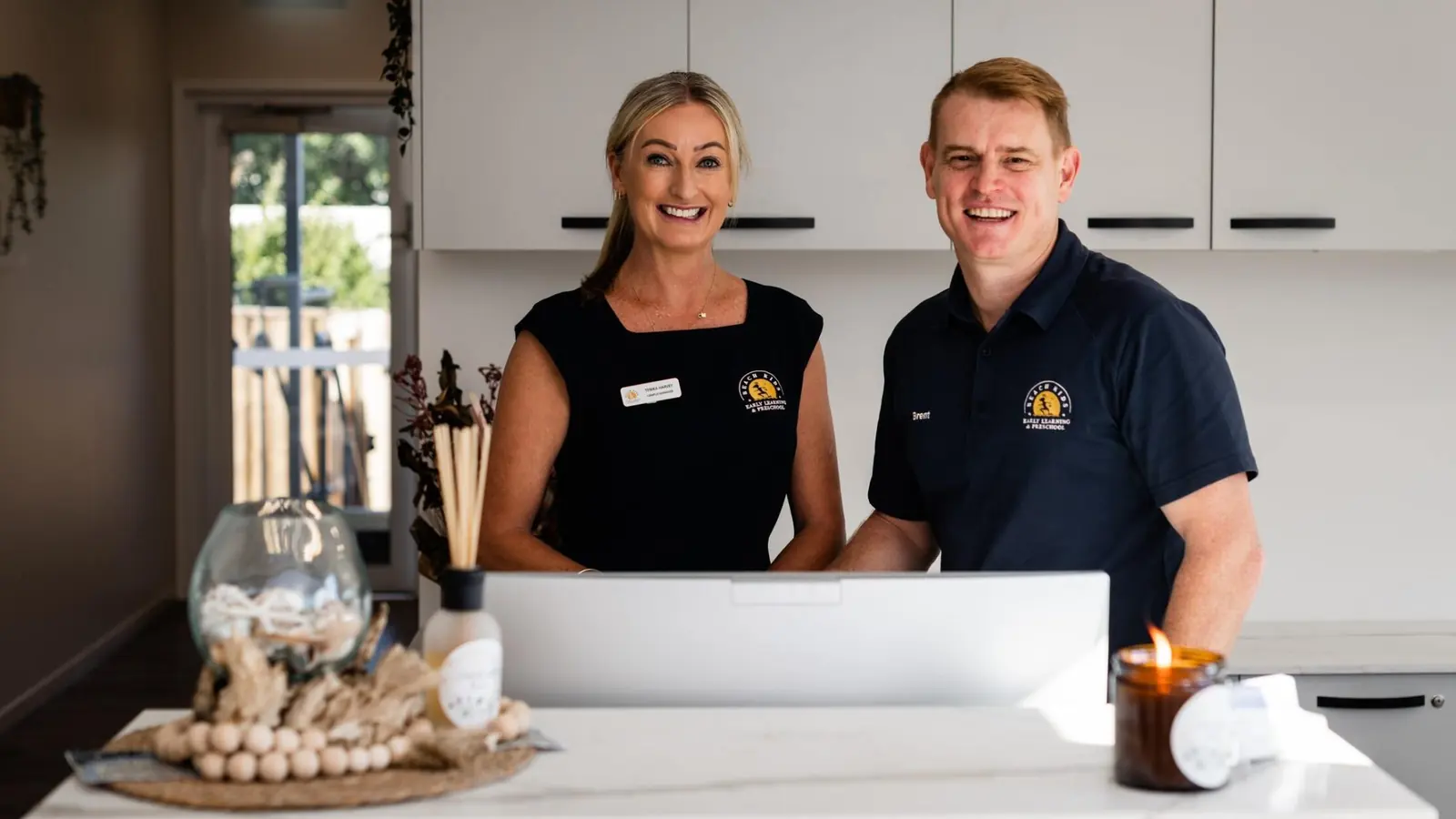 Beach Kids team members at the Chinderah front office