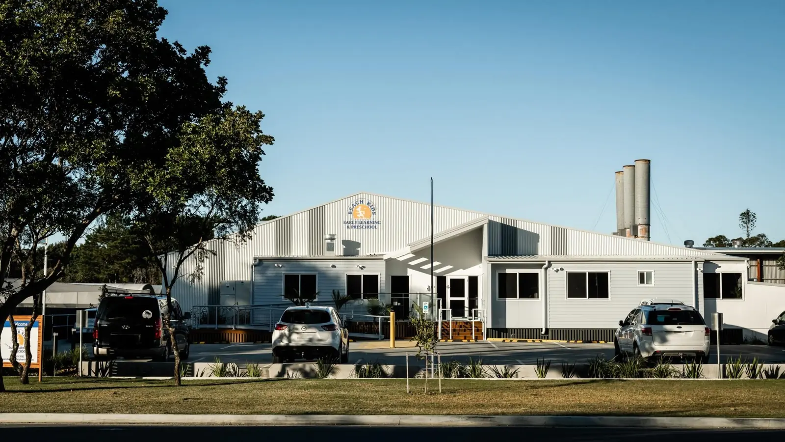 The street view of the Beach Kids Chinderah campus